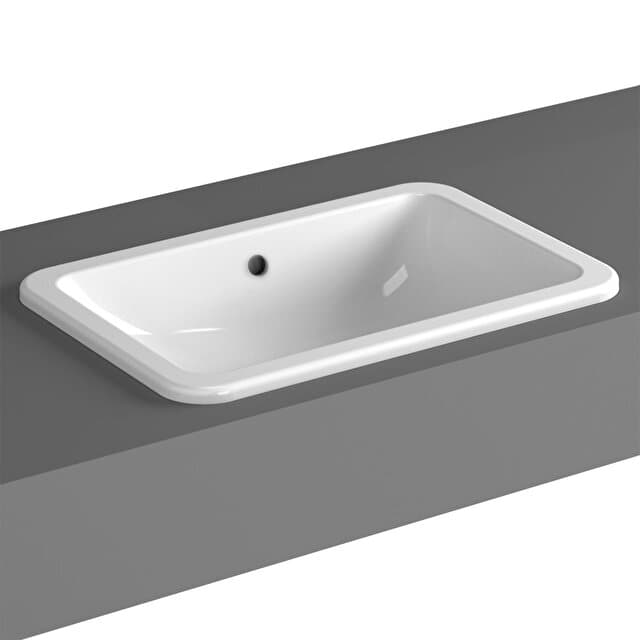 S20 Counter Basin 55cm-White Vitra 
