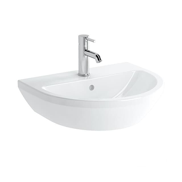 Integra Washbasin 55cm-White Vitra 