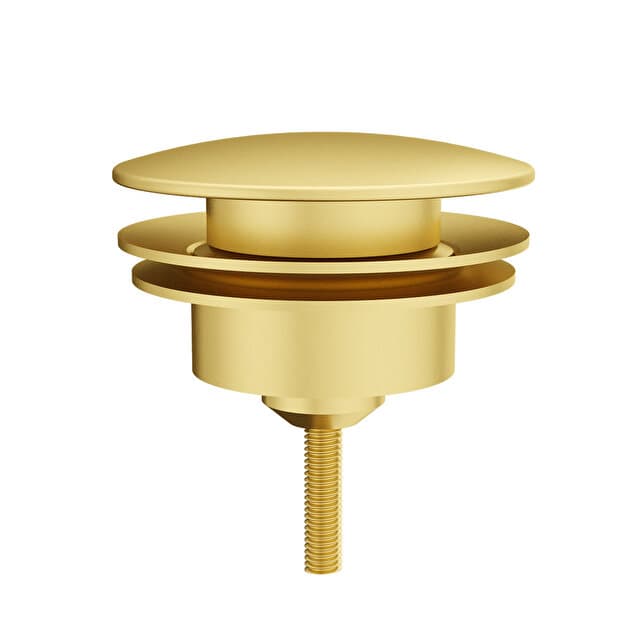 Waste Set Univ._Push-Open_Brushed Gold Vitra 