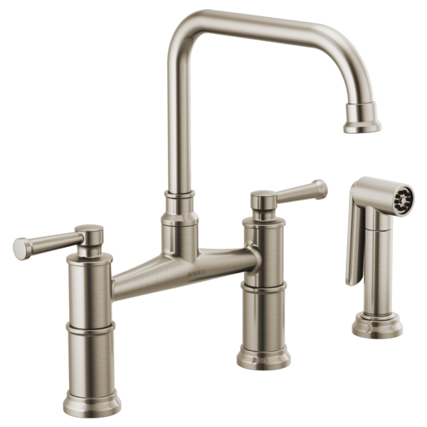 ARTESSO® Bridge Faucet with Side Sprayer Brizo 62525LF-SS