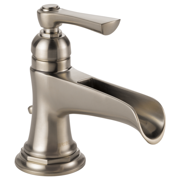 ROOK® Single-Handle Lavatory Faucet with Channel Spout 1.2 GPM Brizo 65061LF-NK-ECO