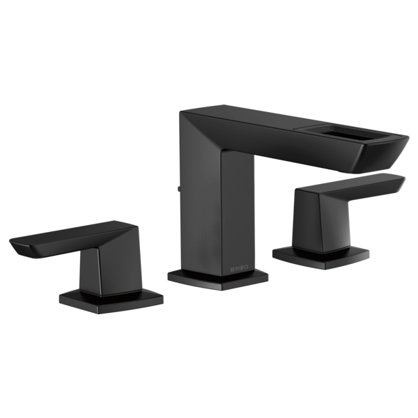 VETTIS® Widespread Lavatory Faucet With Open-Flow Spout 1.2 GPM Brizo 65386LF-BL-ECO
