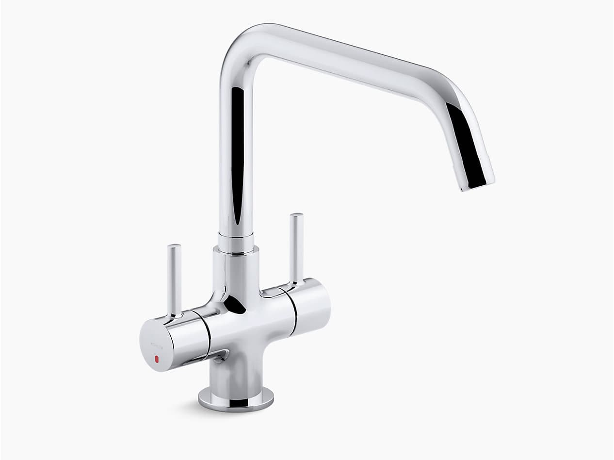 Cuff® Two-Handle Kitchen Sink Faucet – 4.48 GPM | Kohler